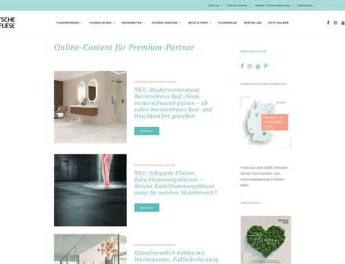 Online-Content für Premium-PartnerMachen Sie Ihre Homepage schöner und kundenorientierter