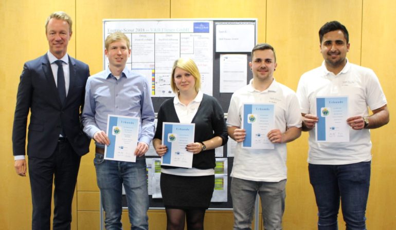 Gruppenbild Auszubildende Villeroy & Boch Fliesen