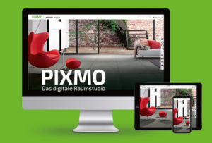 Screenshot Pixmo Raumstudio