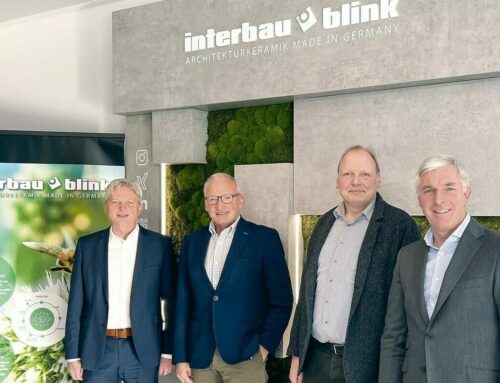 Bundesverband begrüßt neues MitgliedsunternehmenInterbau-Blink schließt sich der Herstellergemeinschaft deutscher Fliesenproduzenten an